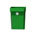 RSJ green Regent 50 Litre open post / wall litter bin