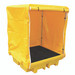 BP4C Covered 4 Drum 410 Litre Spill Pallet Bund Sump