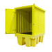 BB1HCS Hard Covered IBC Spill Pallet Bund With Removable Deck