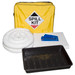 50 Litre Oil Fuel Spill Kit Zipped Bag Drip Tray