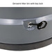 Dark Grey Derwent 120 Litre Litter Bin Optional Key Lock