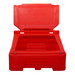 Red 400 Litre Lockable Outdoor Storage Box Lid Open
