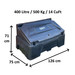 400 Litre premium grit salt box bin size