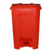 80 Litre Red Peddle Bin