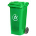 120 Litre Grey, Red, Green, Yellow or Blue Wheelie Bin