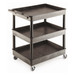 GI337L Large Strong Multi-Purpose 3 Shelf Service Table Trolley