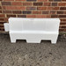 White EVO Gator 1 Metre Water Filled Barrier 16kg