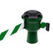 Skipper retractable green belt tape barrier colour