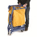 Folding Commerical Laundry Trolley inc PVC Sack