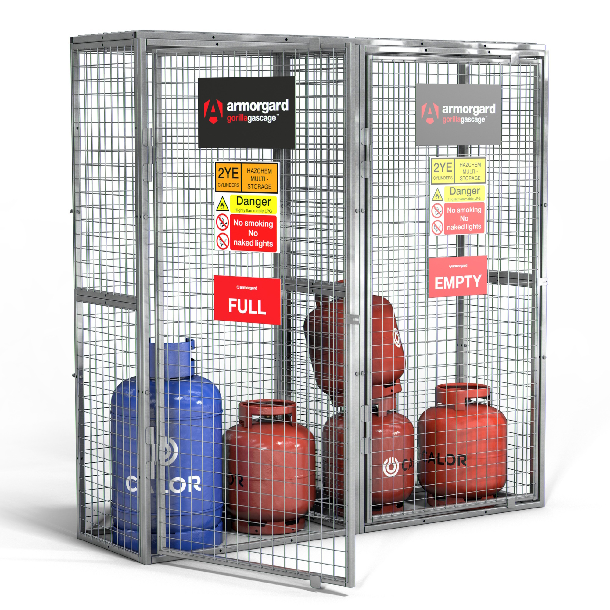 Gas Cylinder Storage Cages