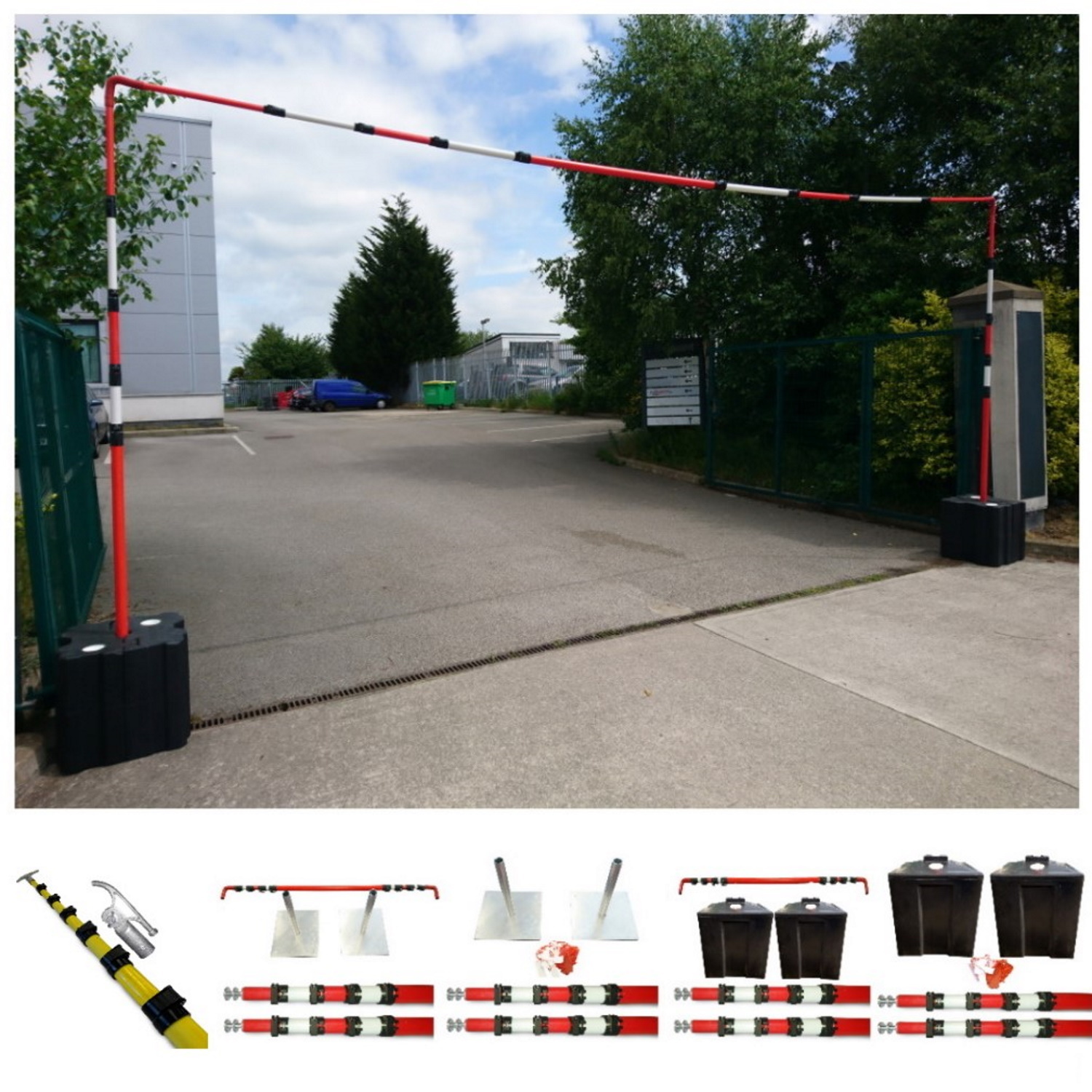 GS6 Goalpost Barriers
