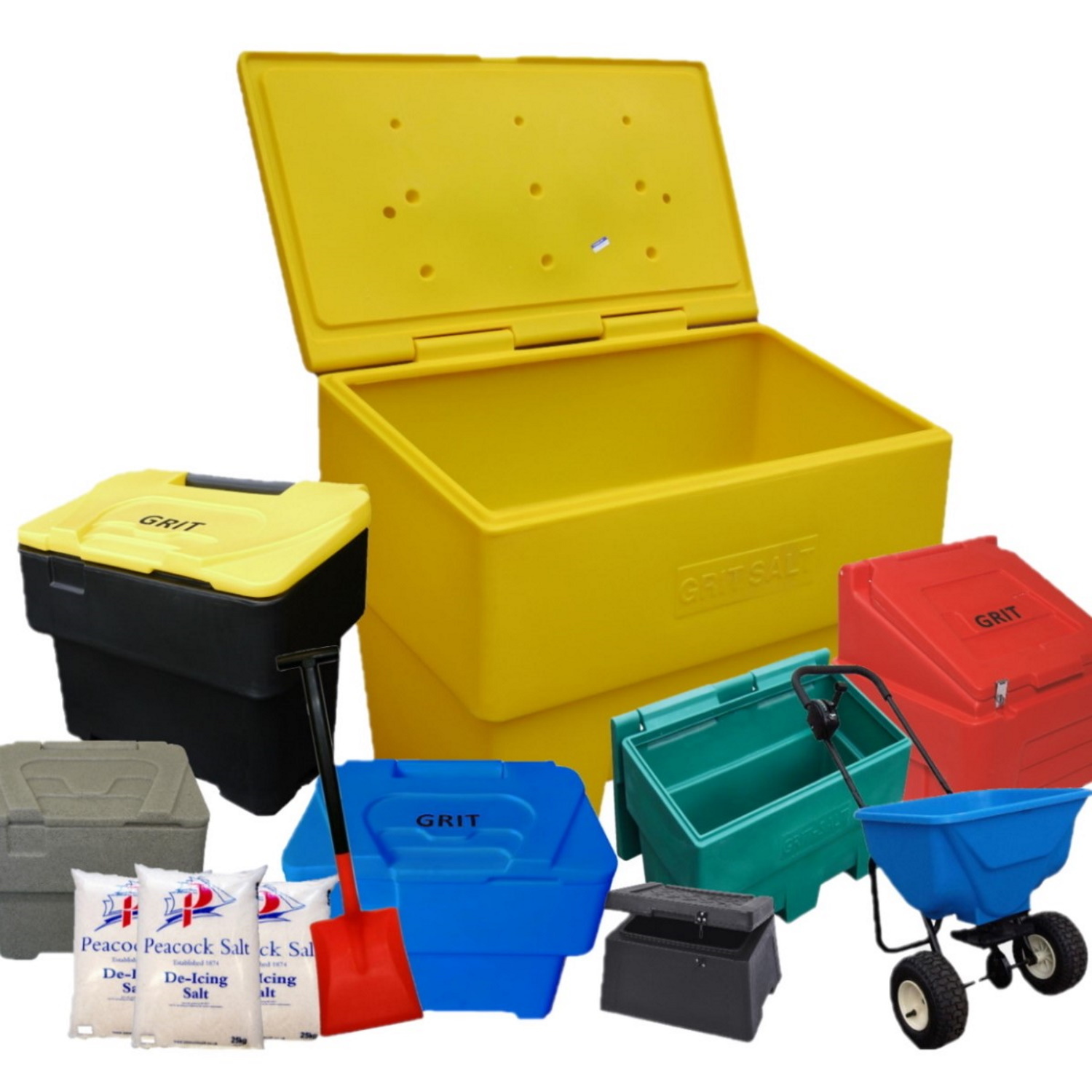 Grit Bins & Spreaders