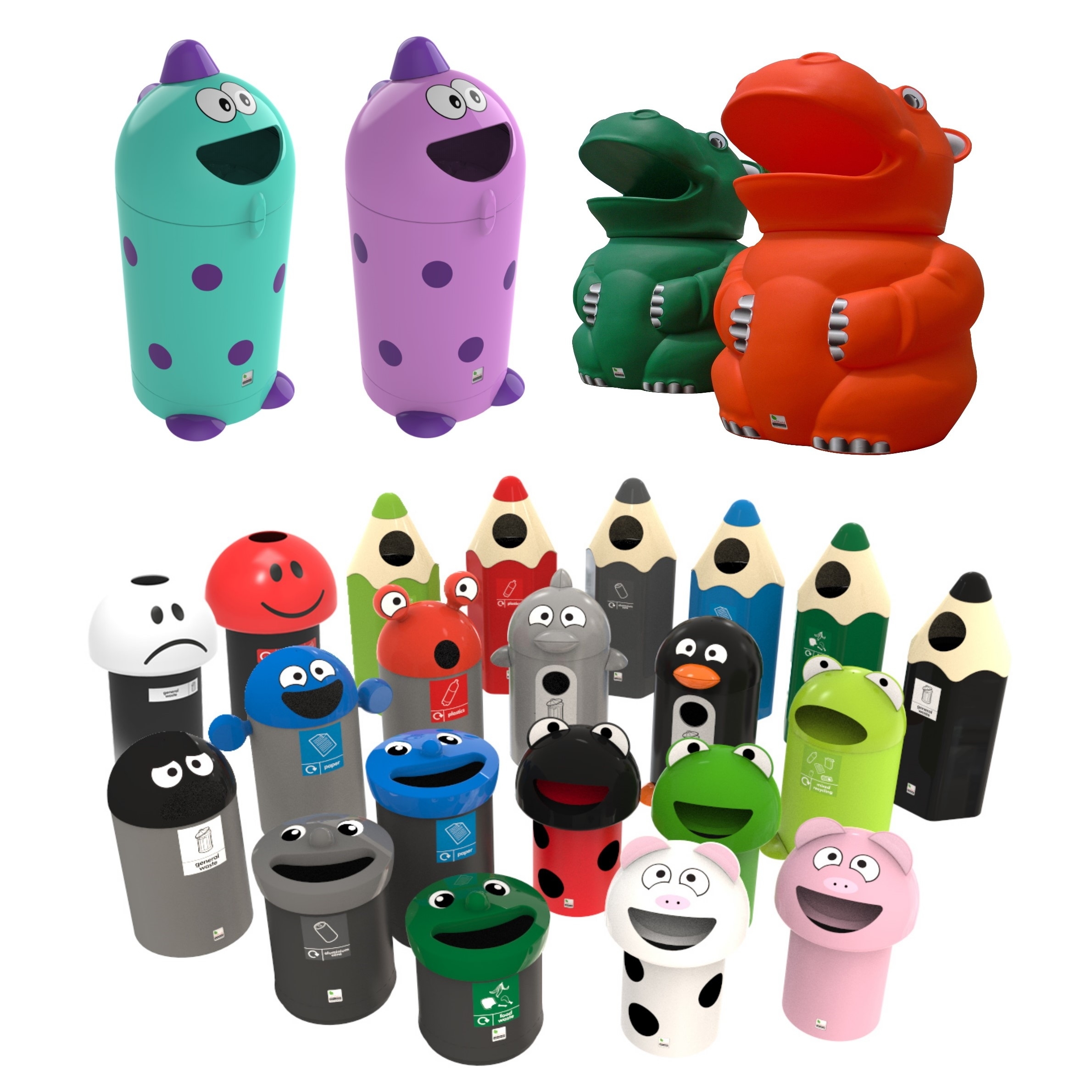 Novelty Litter Bins