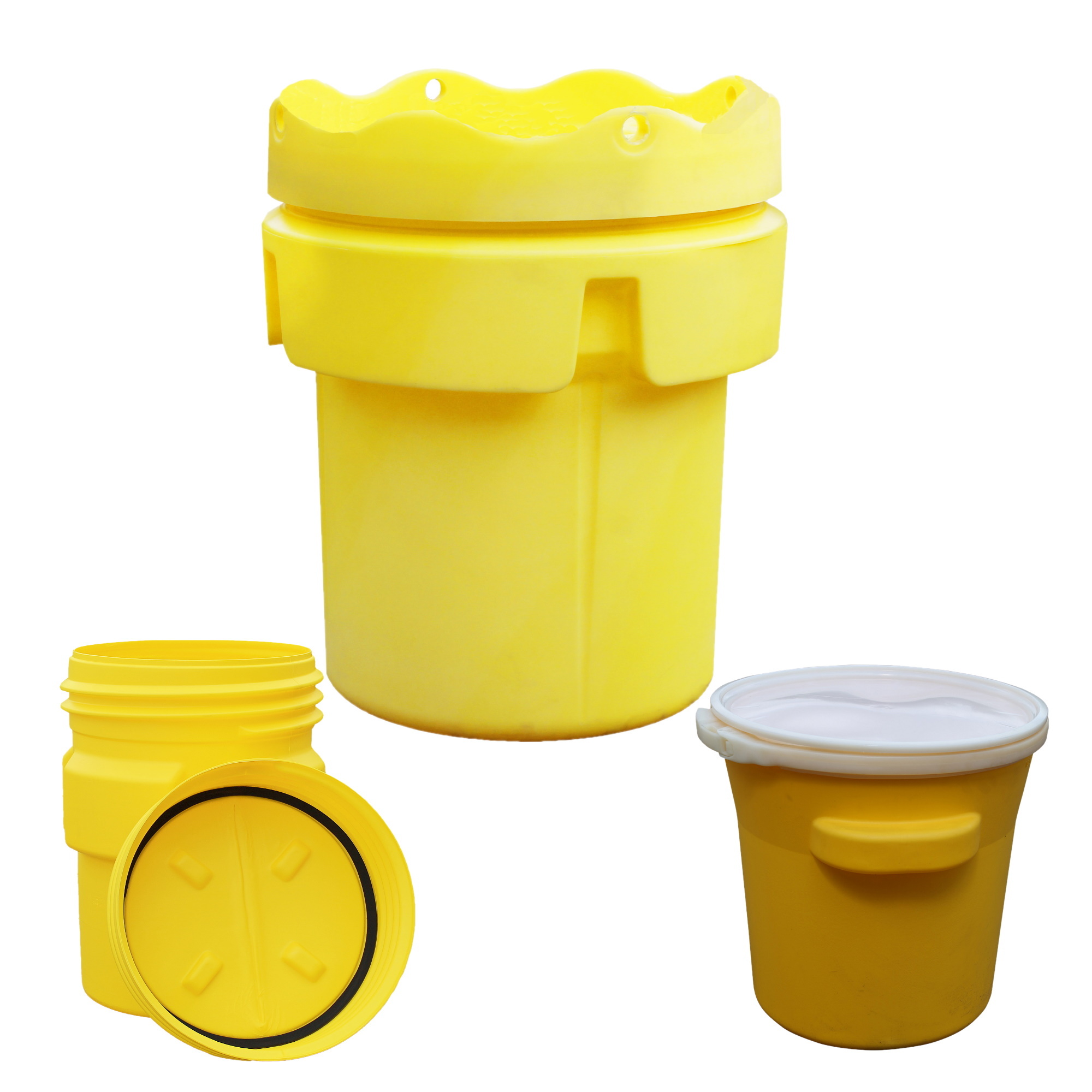 Hamann road salt bucket 10 kg. German rock salt easy to spread & high  content of thawing substances. : : DIY & Tools