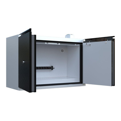 2 Door LithiumVault FirePro® Cabinet with Control Panel & Charging ...