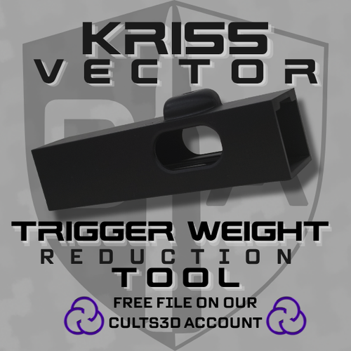 Trigger Weight Reduction Tool - KRISS VECTOR