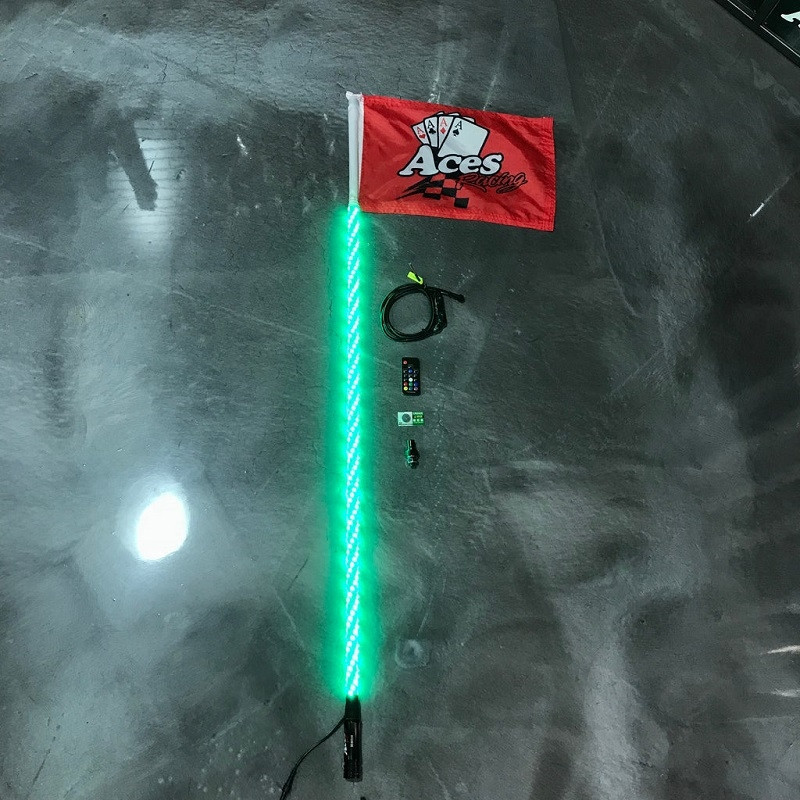 CFMoto UForce / ZForce Deluxe Lighted Whips (Single Colors) by