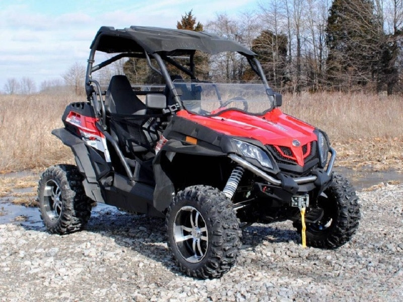 CFMoto ZForce 500/800/1000 Scratch-Resistant Half Windshield by