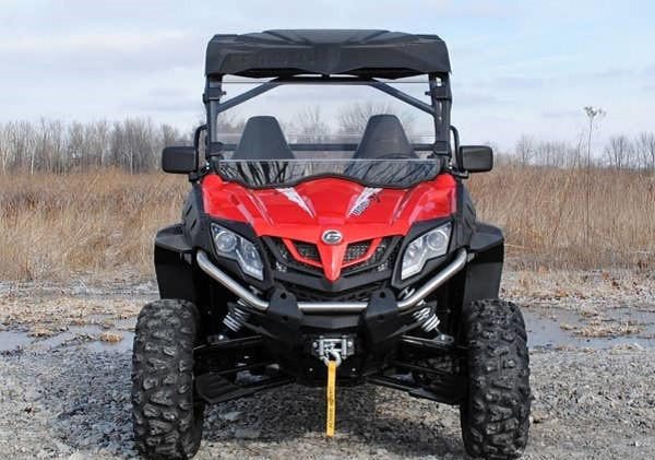 CFMoto ZForce 500 Scratch-Resistant Full Windshield by SuperATV