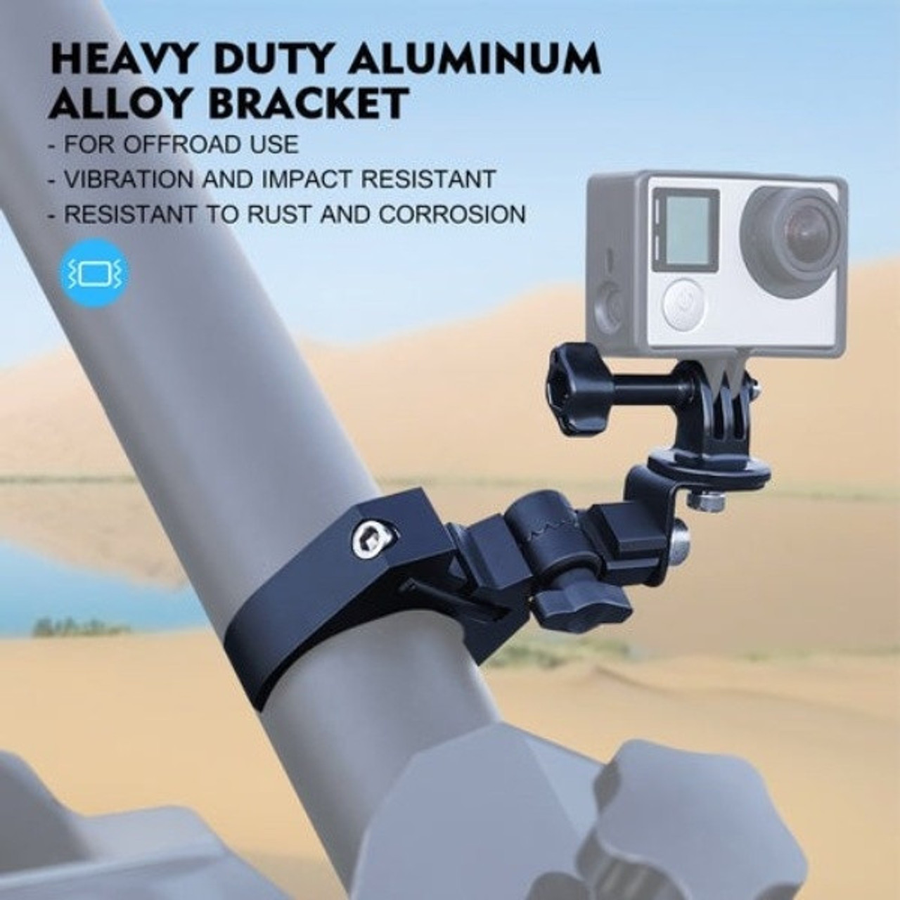 CFMoto UForce / ZForce Aluminum C Clamp UTV GoPro Bracket