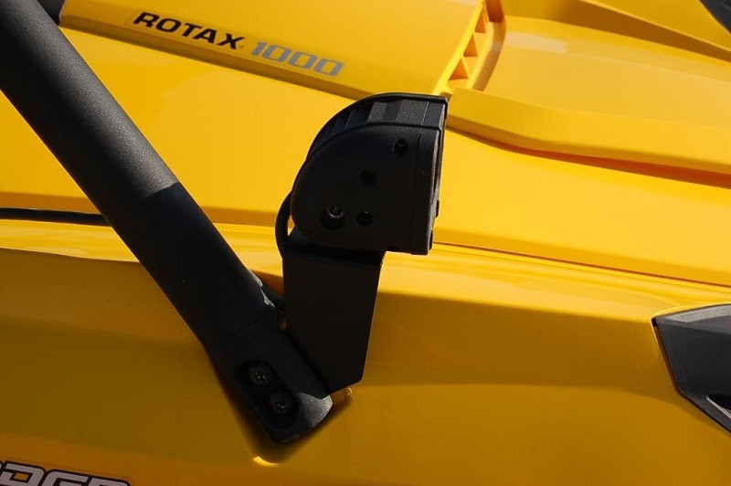 CFMoto UForce/ZForce Black Billet Clamp On Led Light Bar Mount 2" by