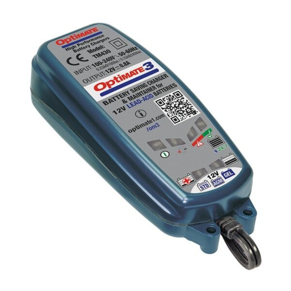 CFMoto UForce/ZForce TecMate Optimate 3 Battery Charger by Optimate