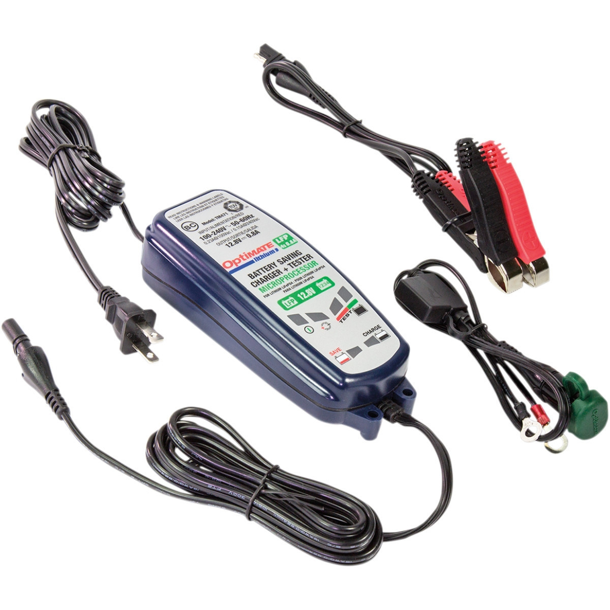 カバオシーボーグ800mjバッテリーセット CFMoto UForce/ZForce Lithium .8 Amps Battery Charger by Optimate