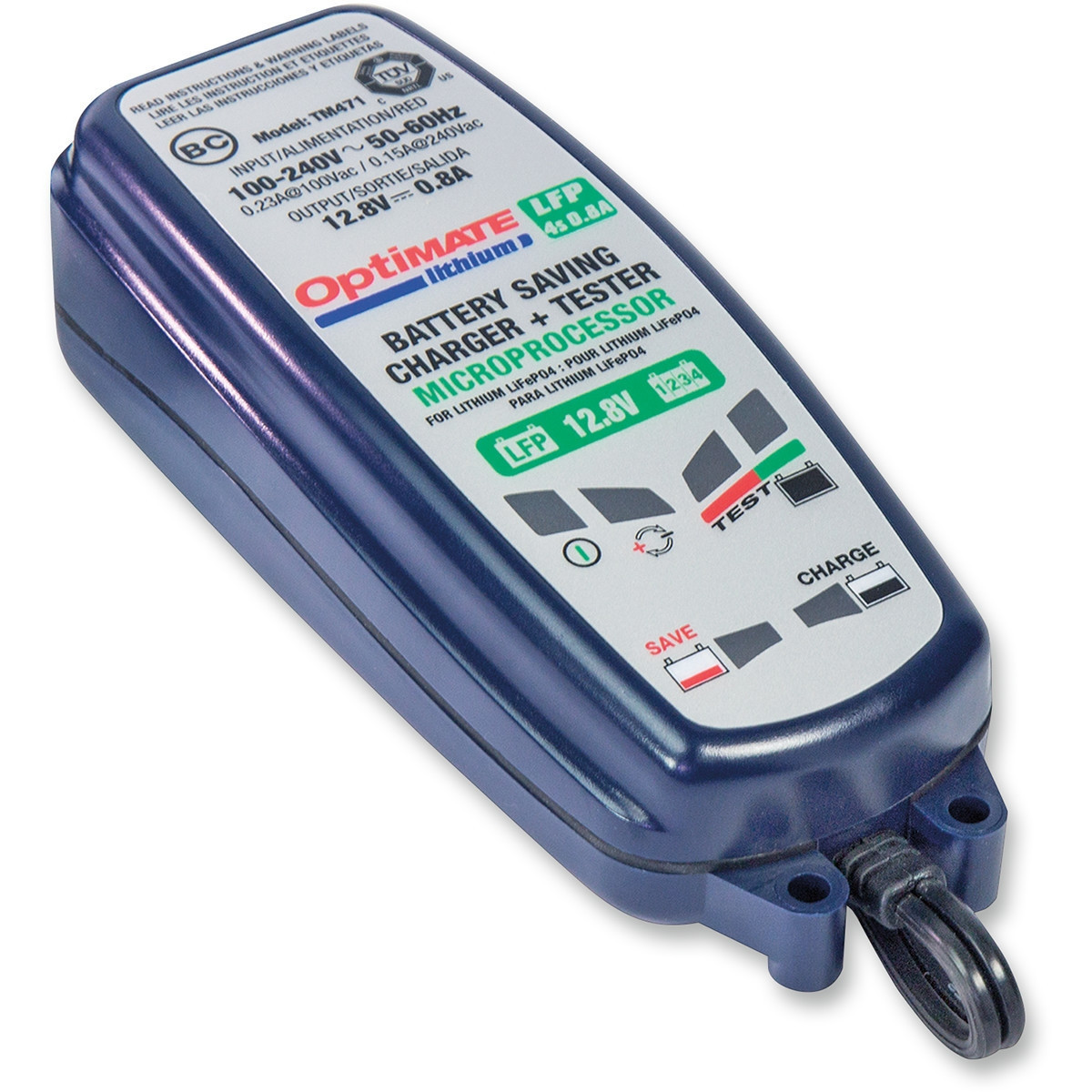 CFMoto UForce/ZForce Lithium .8 Amps Battery Charger by Optimate