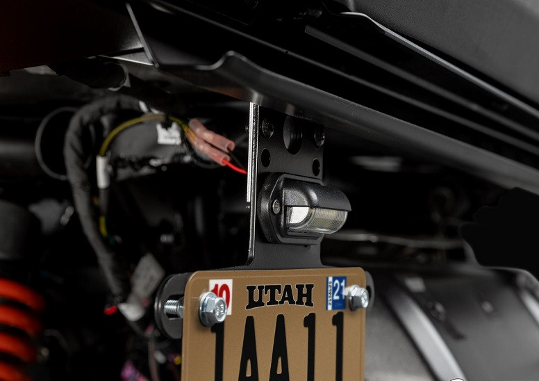 アクセサリー takafoofight777 CFMoto UForce/ZForce Lighted License Plate Holder by SuperATV