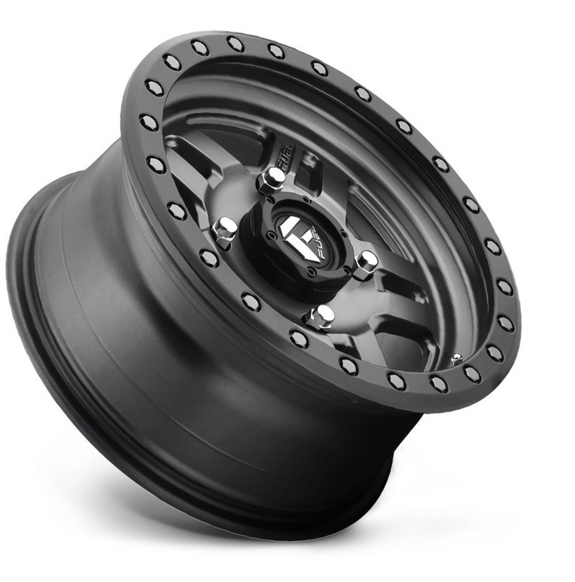 CFMoto UForce/ZForce Fuel Anza D558 Matte Gun Metal Wheel Set by