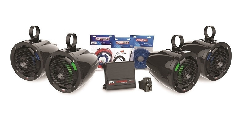 CFMoto UForce/ZForce Bluetooth Switch Audio Package with Amplifier