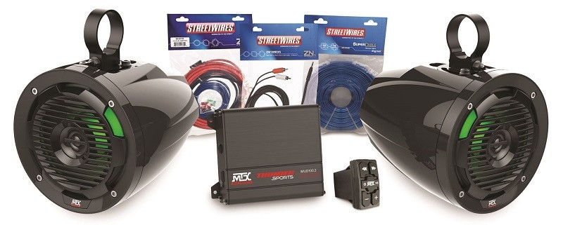CFMoto UForce/ZForce Bluetooth Switch Audio Package with Amplifier