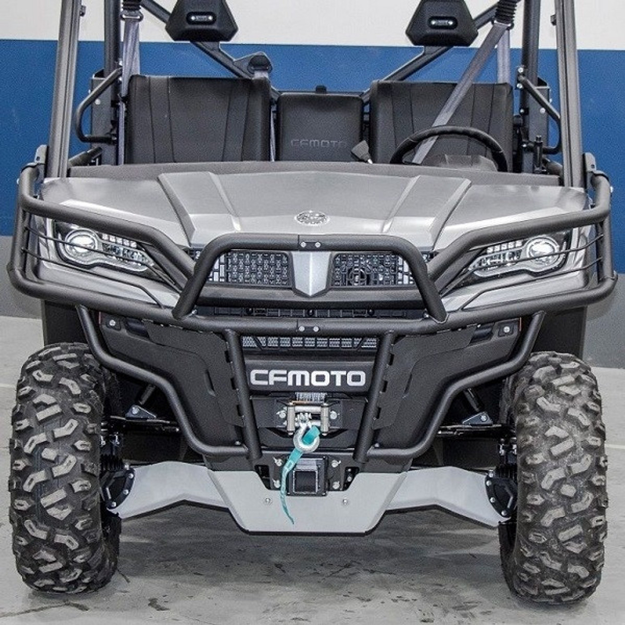 CF Moto UForce 1000 Front Bumper with Rock Sliders and Side Rails by