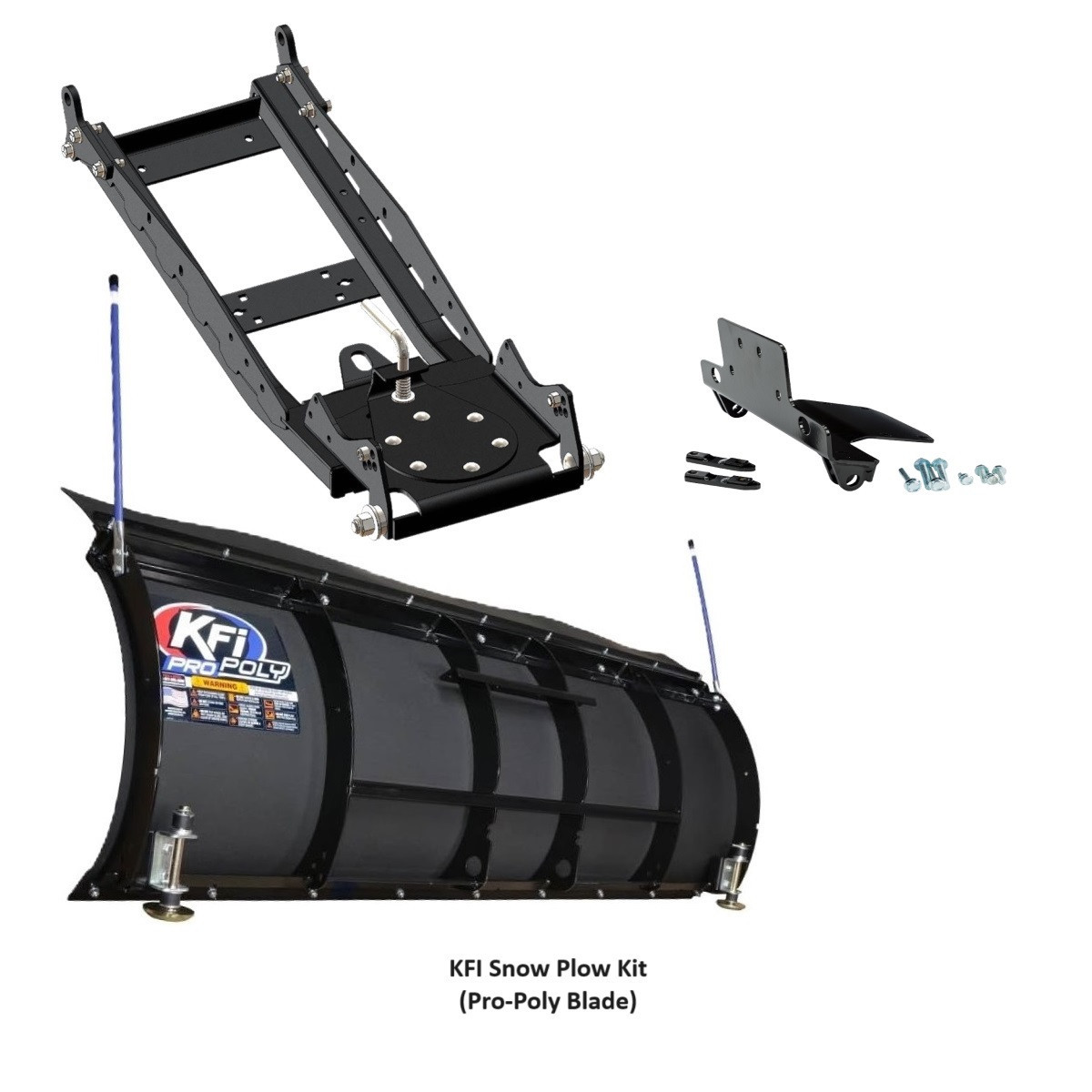 CFMoto UForce 1000 Heavy Duty Snow Plow Kit by KFI KFISNWPLWUFORCE1000