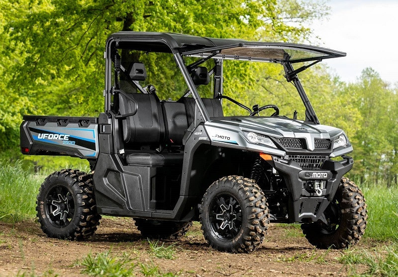 CFMoto UForce 1000 Maxdrive Power Flip Windshield by SuperATV