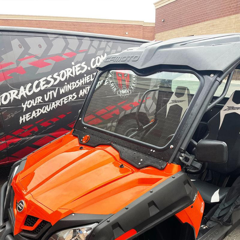 CFMOTO Z Force 500 Trail Front Windshield by Dirt Warrior