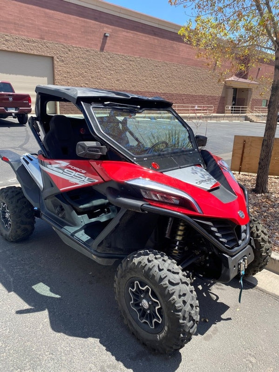 ヴェルロード CFMoto ZForce 950 Front Windshield by Dirt Warrior