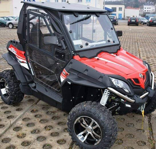 Ultimate Protection: DFK Cab's CFMoto Zforce Hard Cab Enclosure