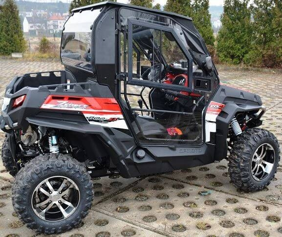 Ultimate Protection: DFK Cab's CFMoto Zforce Hard Cab Enclosure