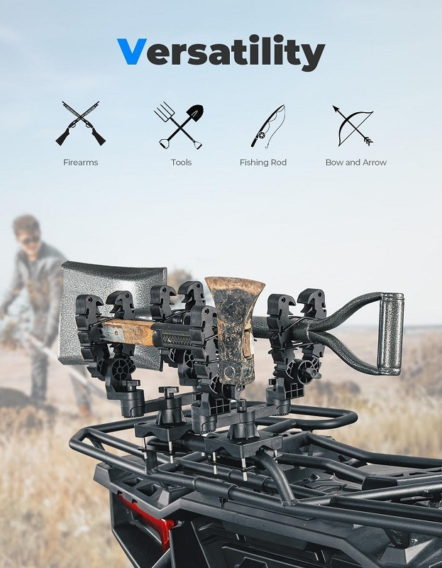 Secure Your Firearms with Kemimoto Double Gun Rack Holders for CFMoto ...