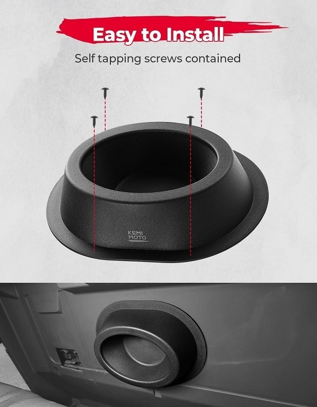 Enhanced Sound for CFMoto UForce/Zforce: Kemimoto Speaker Pods - 6.5