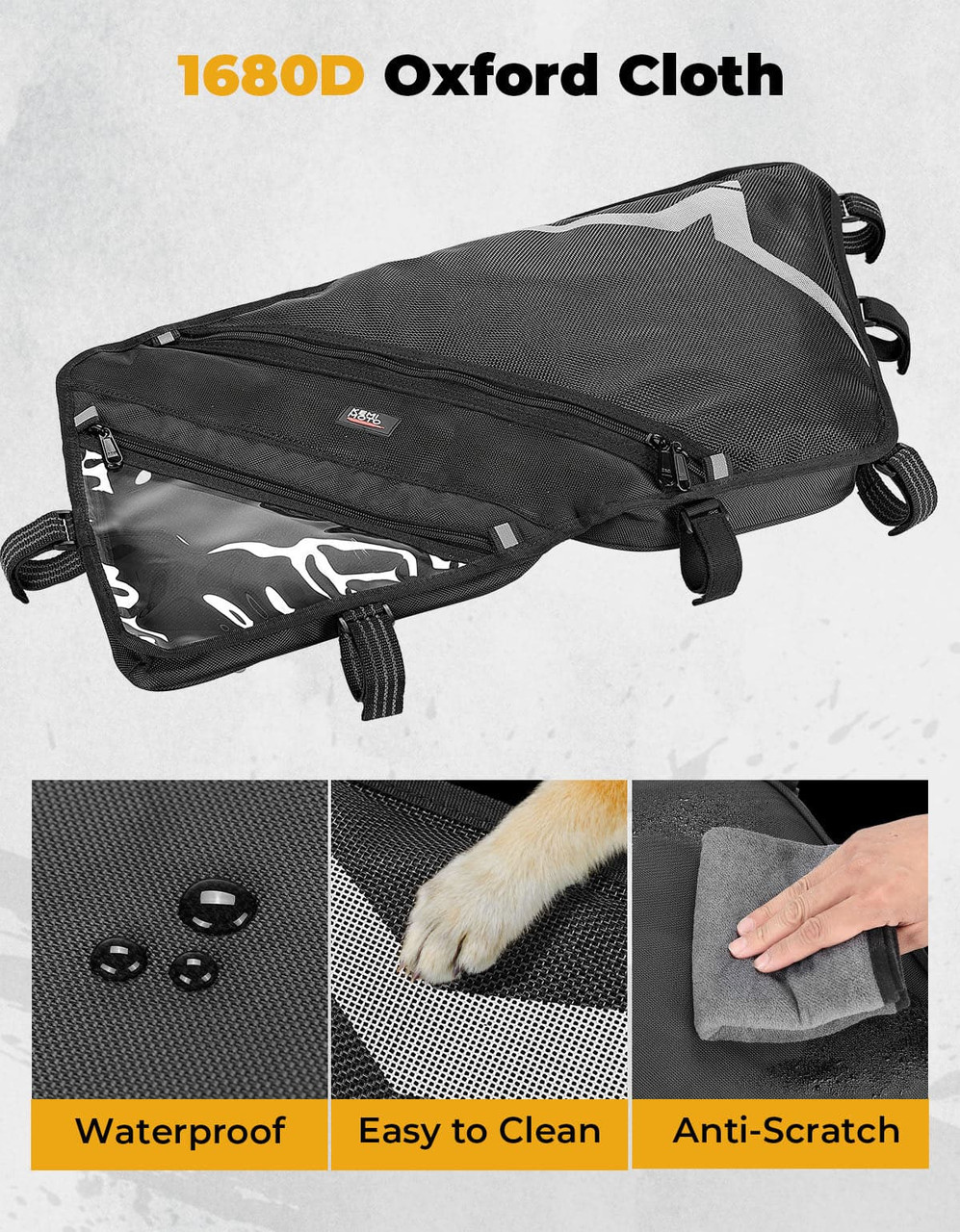 CFMoto ZForce 500/ 800/ 1000 1680D Waterproof Roof Bag by Kemimoto