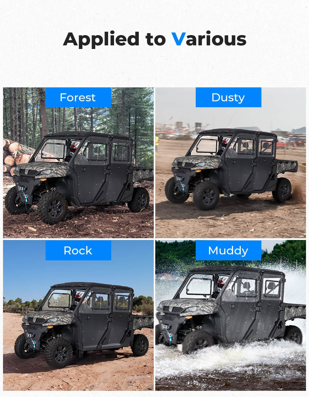 キプリスモルフォ　109mm 2016 Kawasaki KAF820FGF MULE PRO FX EPS - 812cc Standard Equipment