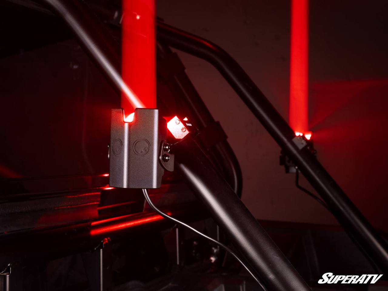 CFMoto UForce / ZForce LED Laser Whip Lights by SuperATV - WL-U-LED