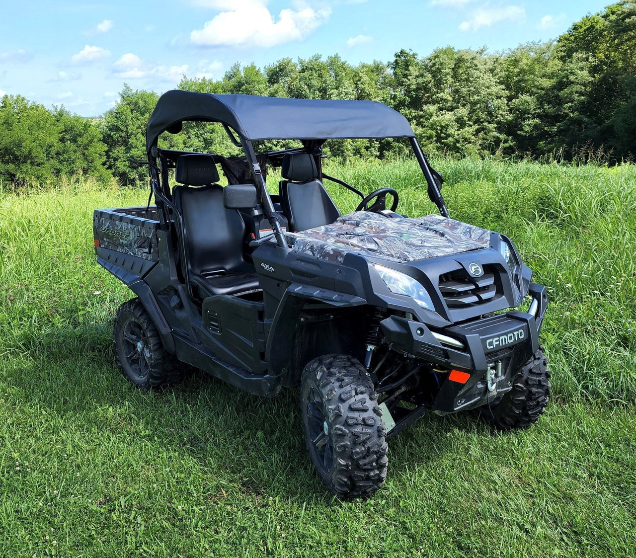 CFMoto Uforce 500/800 Soft Roof for Hard Windshield by 3 Star