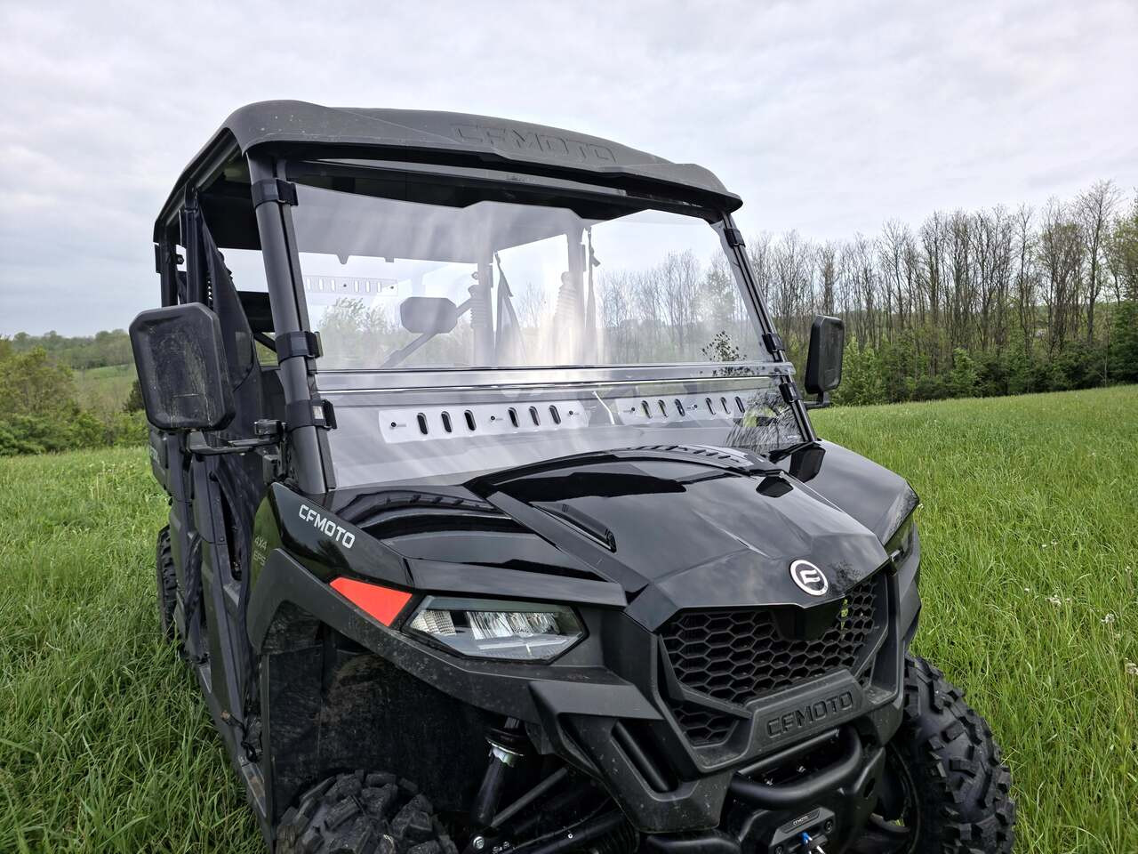 CFMoto UForce 800 XL- 2 Pc General-Purpose Windshield with Vent