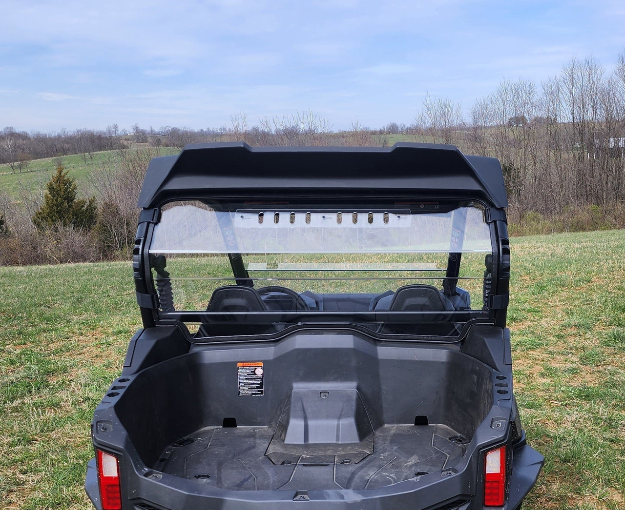 CFMoto ZForce 800 Trail/950 Sport & Trail - 1 Piece Lexan Back