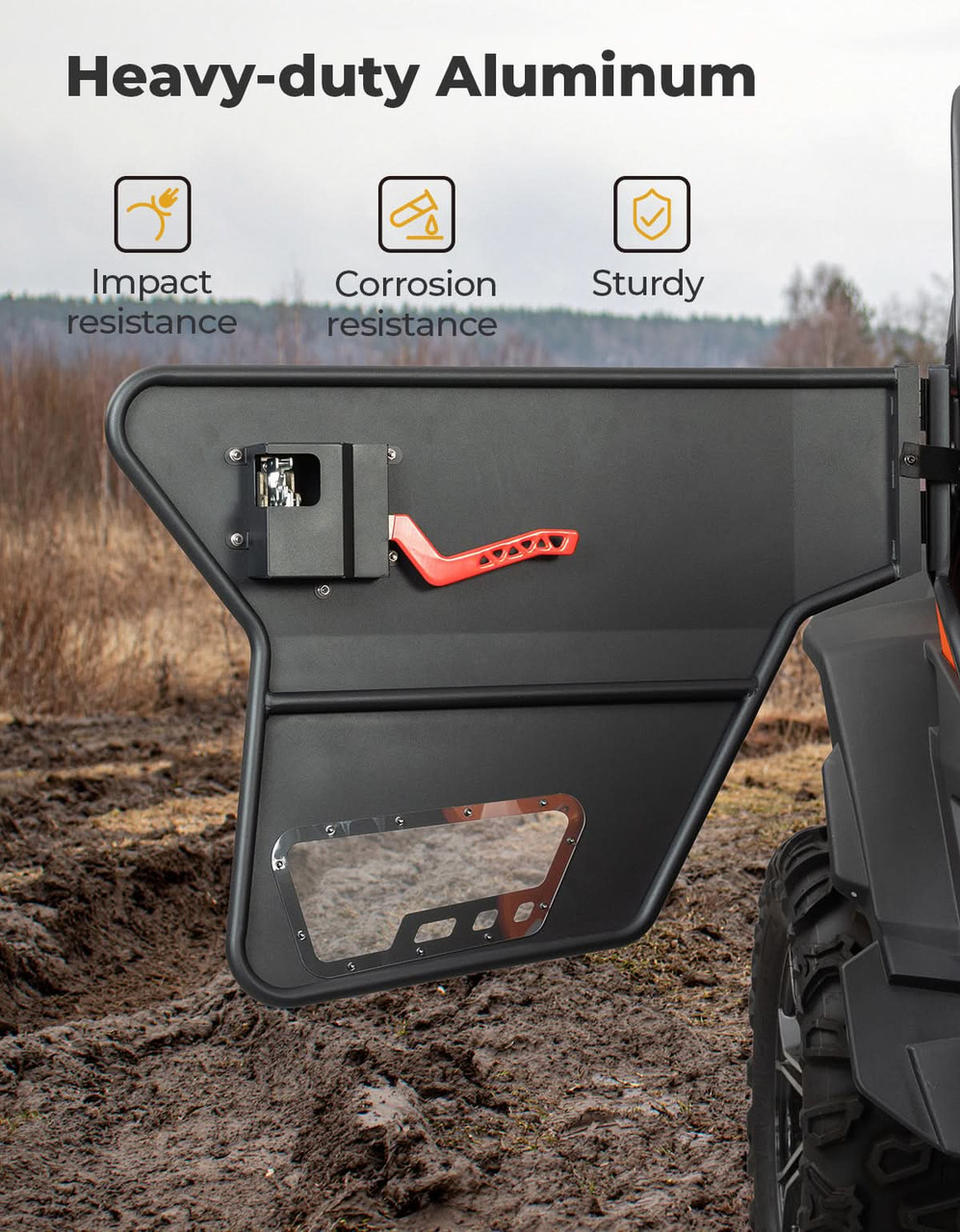 CFMOTO ZFORCE 500 | 800 | 1000 Heavy-duty Aluminum Doors by