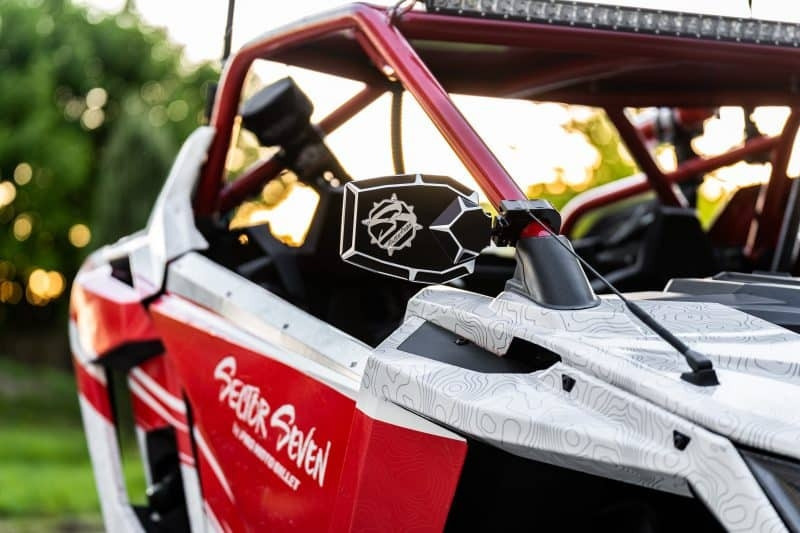 CFMoto UForce / ZForce Universal Mirror Clamp by Sector Seven - S7