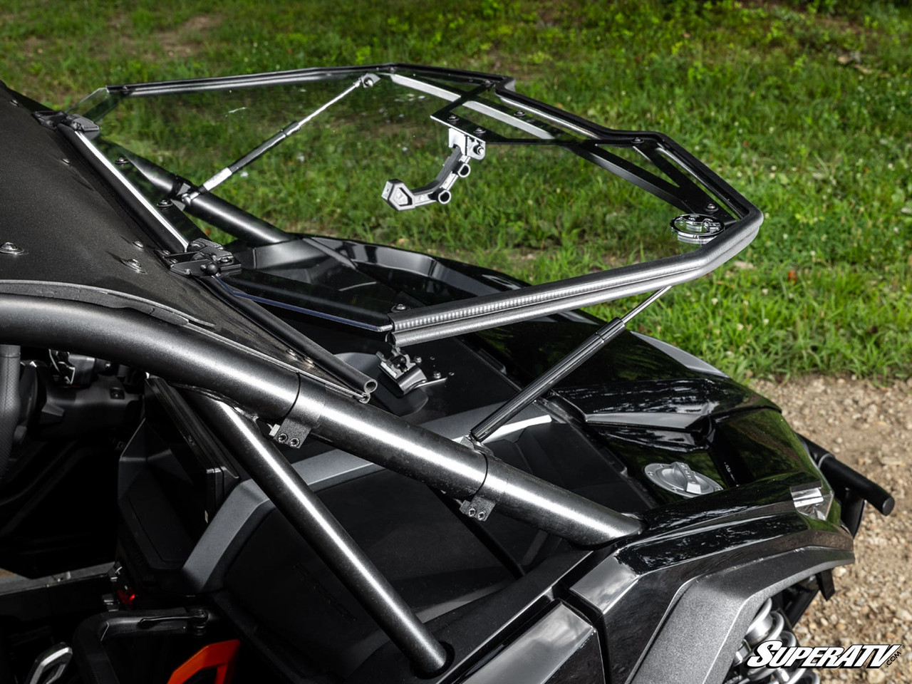 CFMOTO ZForce Z10 Flip Windshield by SuperATV - FWS-CF-Z10-70-ECFO